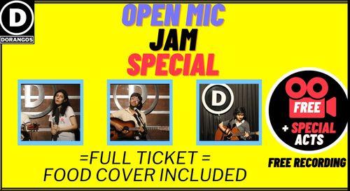 OPEN MIC JAM SPECIAL-POETRY/SINGING/MUSIC