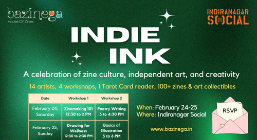 Indie Ink Ft. Bazinega | Indiranagar SOCIAL
