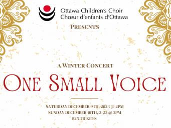 One Small Voice - Winter Concert 2023