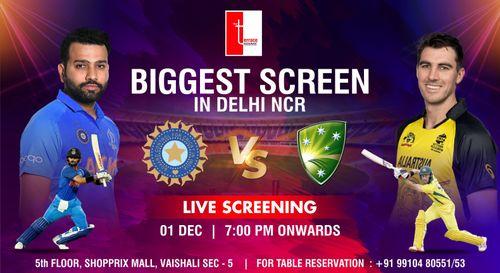 India vs Australia 4th T20i Screening