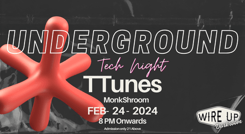 Techno Underground : WireUp Darkroom edition-1