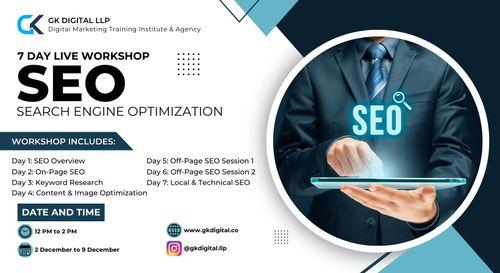 7 Days SEO (Search Engine Optimization) Workshop - Digital Marketing